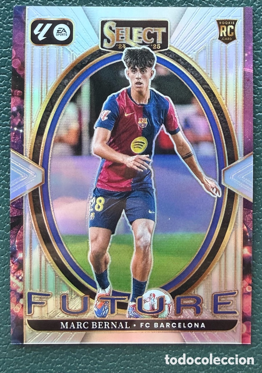 Cromos de f&uacute;tbol: 6 MARC BERNAL FUTURE FC BARCELONA FICHAS ALBUM PANINI SELECT LA LIGA 2024 2025 24 25