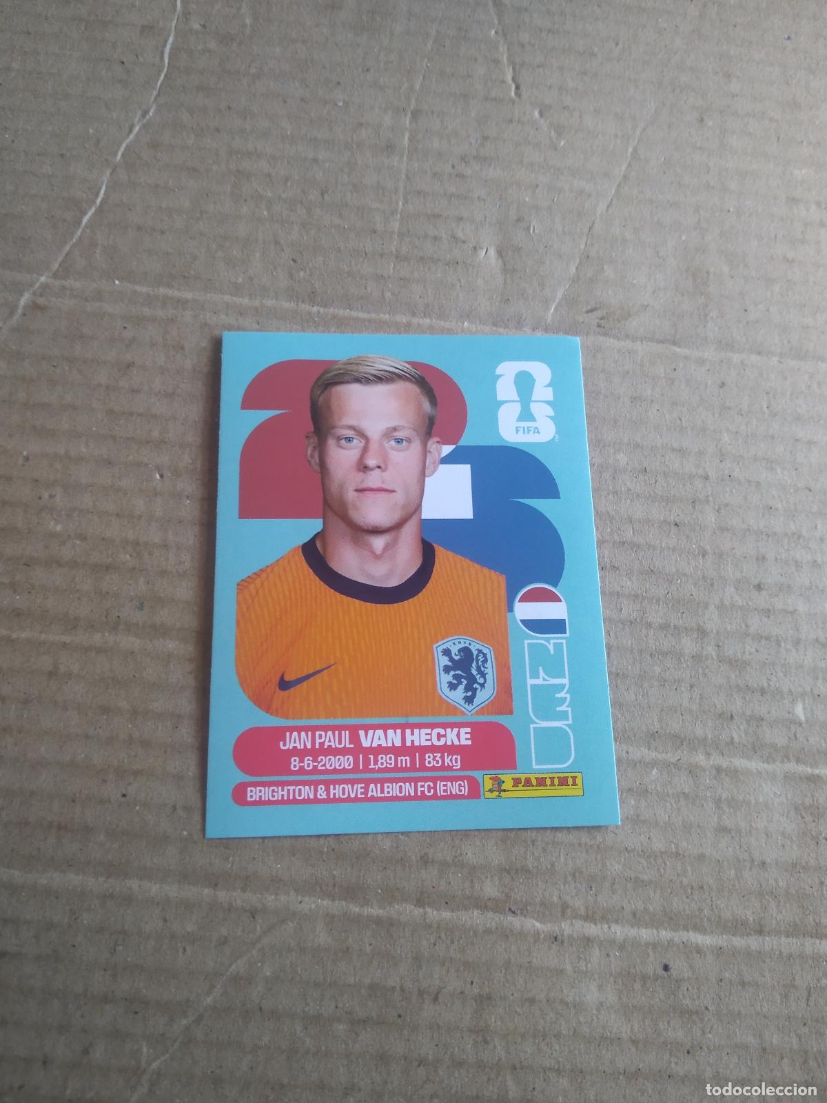 Football Stickers: NED 9 VAN HECKE PAISES BAJOS HOLANDA CROMO FUTBOL PANINI MUNDIAL 2026 WORLD CUP COPA MUNDO