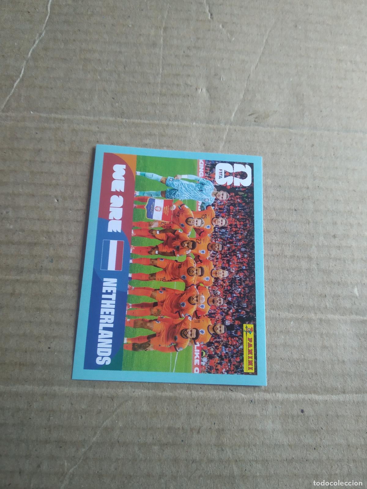Cromos de f&uacute;tbol: NED 13 EQUIPO PLANTILLA PAISES BAJOS HOLANDA CROMO FUTBOL PANINI MUNDIAL 2026 WORLD CUP COPA MUNDO