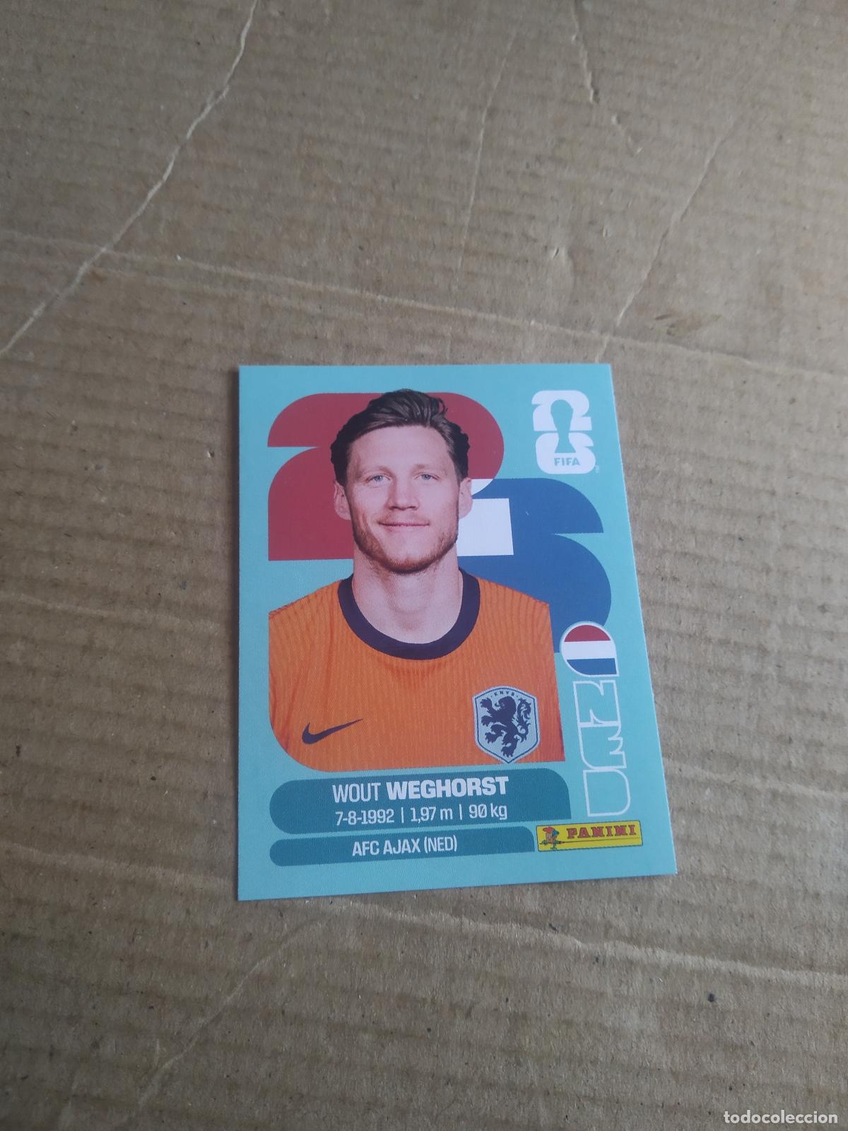 Cromos de f&uacute;tbol: NED 19 WOUT WEGHORST PAISES BAJOS HOLANDA CROMO FUTBOL PANINI MUNDIAL 2026 WORLD CUP COPA MUNDO