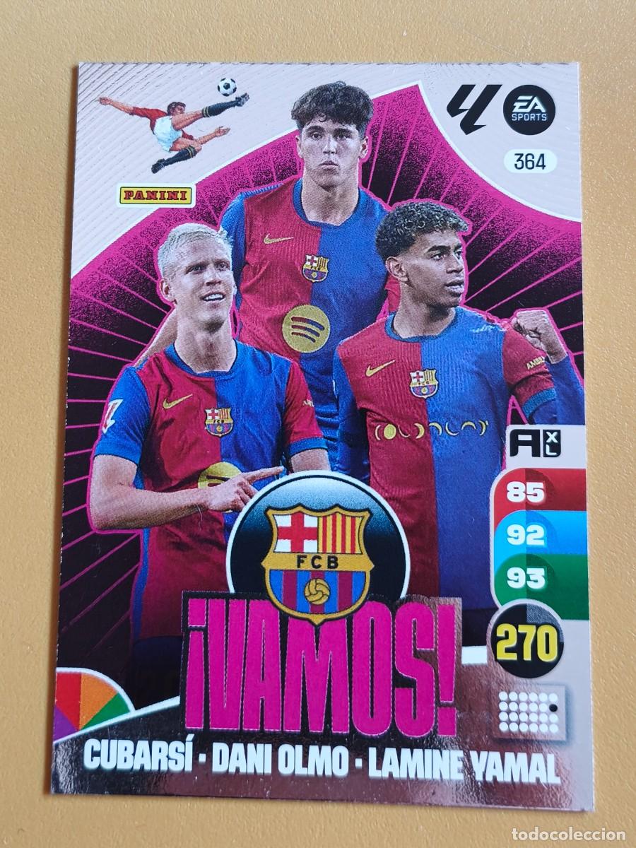 Cromos de f&uacute;tbol: lamine yamal, 2024 25 vamos