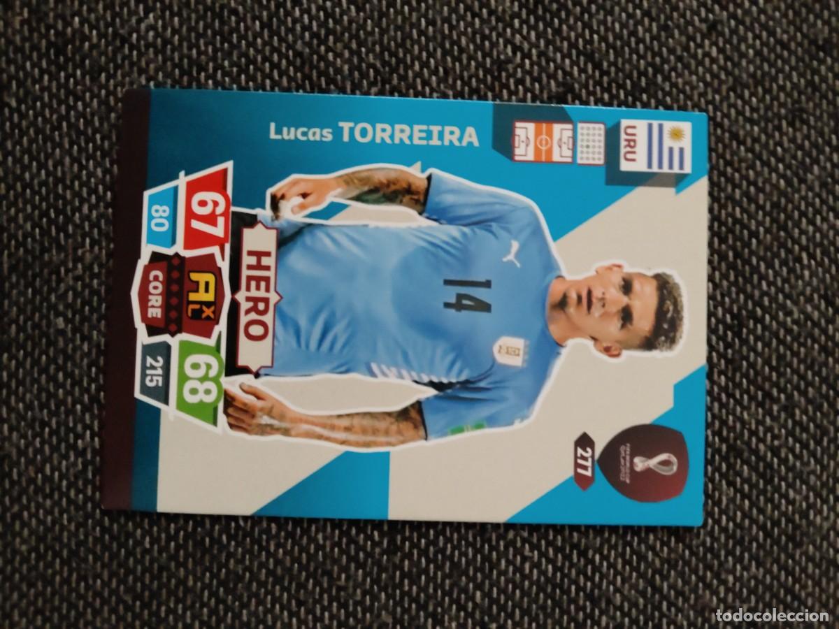 Cromos de f&uacute;tbol: 277 torreira Uruguay Adrenalyn fifa world cup qatar 2022