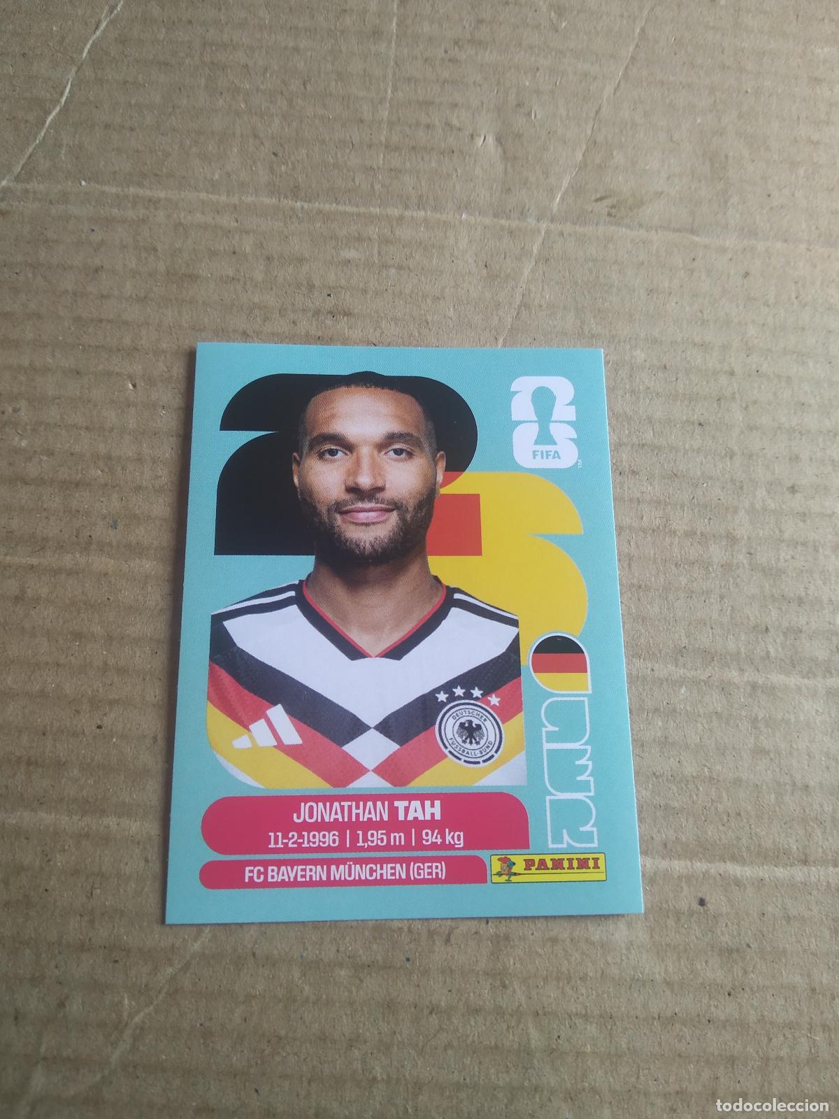 Cromos de f&uacute;tbol: GER 3 JONATHAN TAH ALEMANIA CROMO FUTBOL PANINI MUNDIAL 2026 WORLD CUP COPA MUNDO