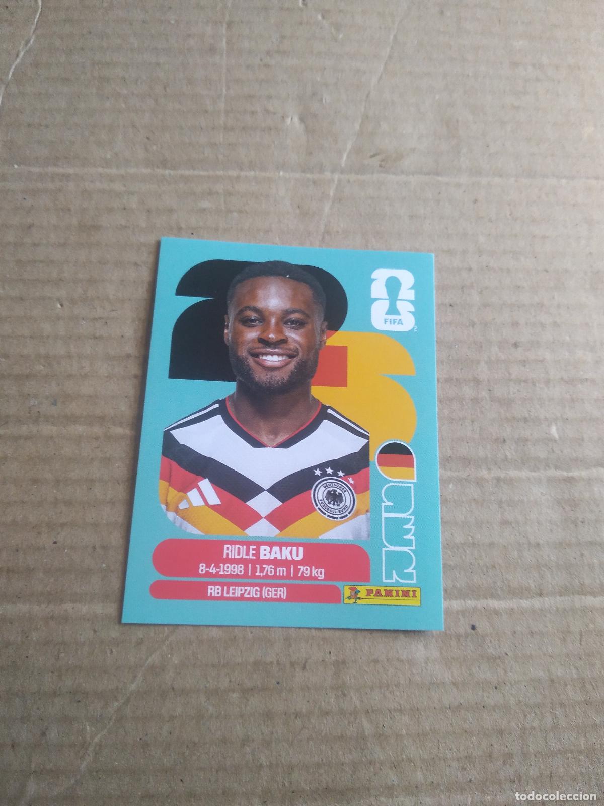 Cromos de f&uacute;tbol: GER 8 RIDLE BAKU ALEMANIA CROMO FUTBOL PANINI MUNDIAL 2026 WORLD CUP COPA MUNDO