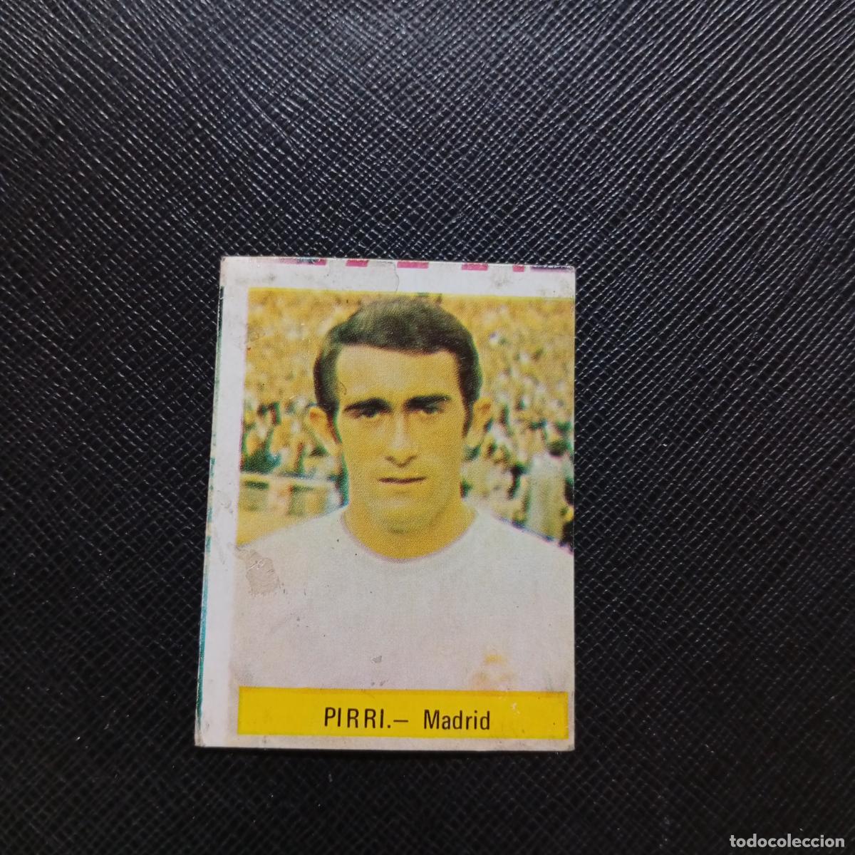 Cromos de f&uacute;tbol: PIRRI REAL MADRID FINI 1975 1976 CROMO FUTBOL LIGA 75 76 - DESPEGADO - A124 PG145