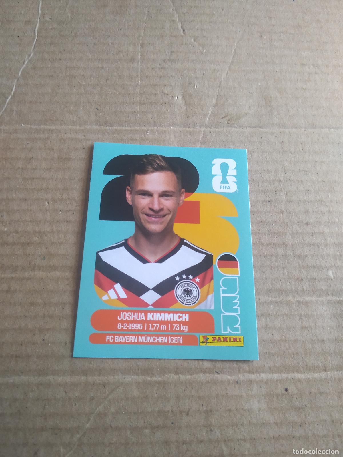 Cromos de f&uacute;tbol: GER 10 JOSHUA KIMMICH ALEMANIA CROMO FUTBOL PANINI MUNDIAL 2026 WORLD CUP COPA MUNDO