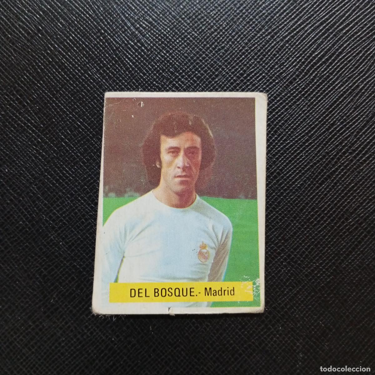 Cromos de f&uacute;tbol: DEL BOSQUE REAL MADRID FINI 1975 1976 CROMO FUTBOL LIGA 75 76 - DESPEGADO - A124 PG145