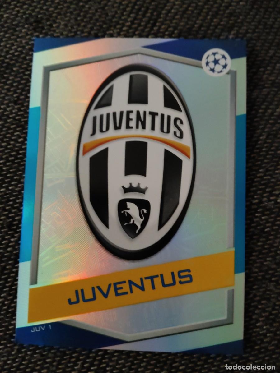 Fu&szlig;ball-Sticker: JUV 1 ESCUDO JUVENTUS match attax UEFA champions league 2016-17