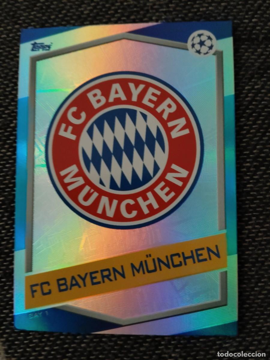 Cromos de Futebol: BAY 1 ESCUDO BAYERN MUNICH match attax UEFA champions league 2016-17