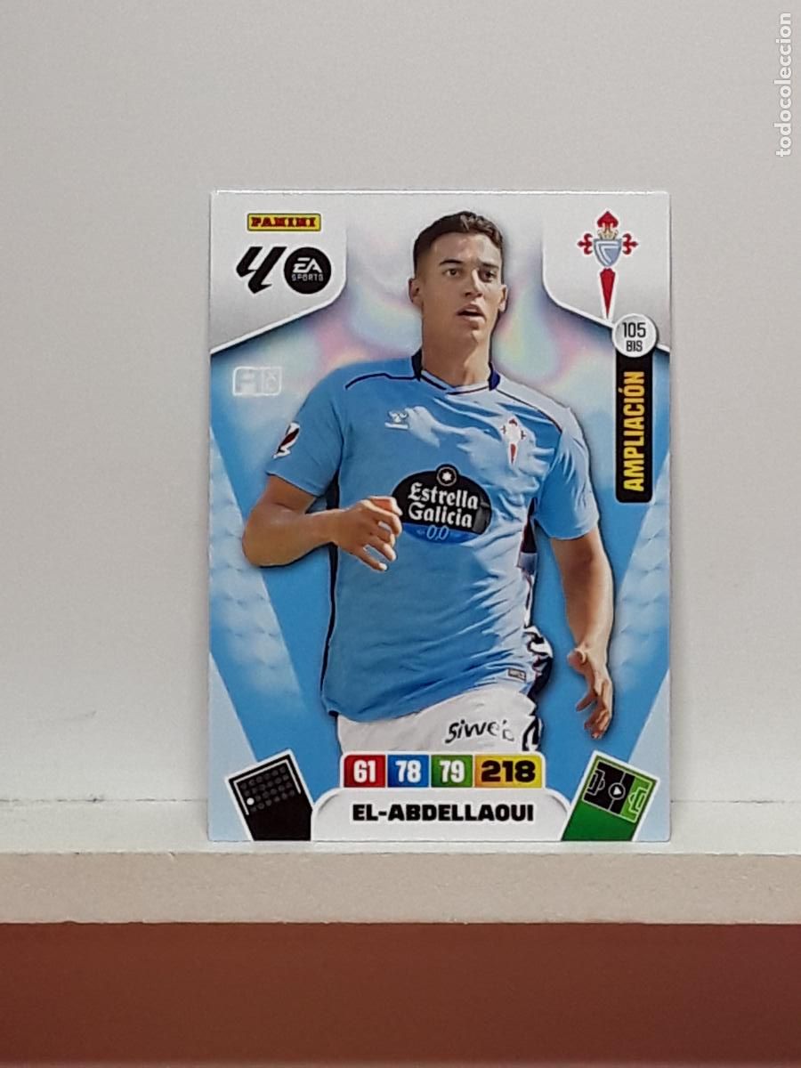Cromos de f&uacute;tbol: ADRENALYN 2025 2026 25 26 ALBUM PANINI LIGA N 105BIS 105 BIS CELTA LIMITADA EL-ABDELLAOUI