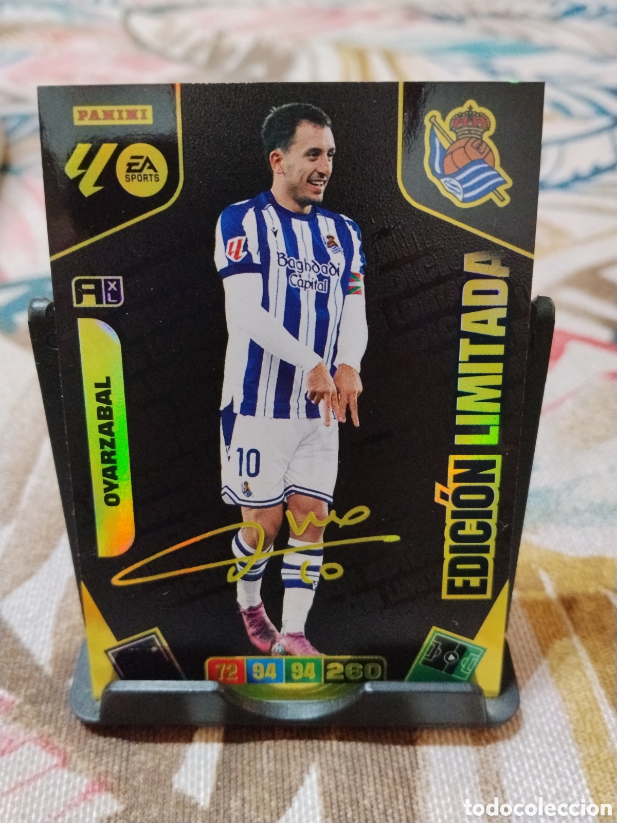 Cromos de Futebol: Oyarzabal Edici&oacute;n Limitada Firmada - Adrenalyn XL 2025-2026