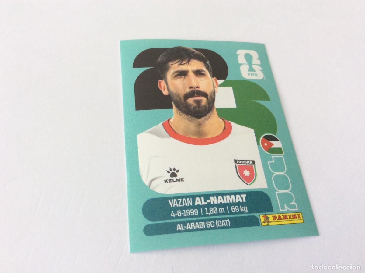 Cromos de f&uacute;tbol: JOR16 JOR 16 Yazan Al-Naimat Jordania Sticker Cromo FIFA World Cup 2026 26 Panini Mundial