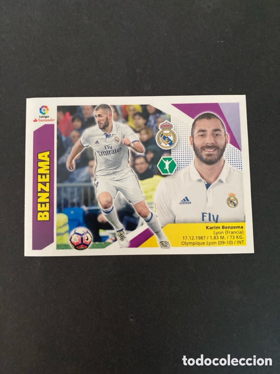 Cromos de Futebol: Cromo liga 17/18 Real Madrid N*15