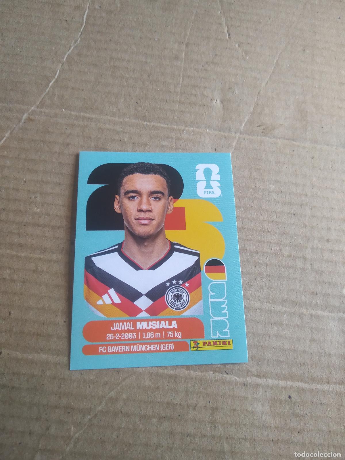 Cromos de Futebol: GER 15 JAMAL MUSIALA ALEMANIA CROMO FUTBOL PANINI MUNDIAL 2026 WORLD CUP COPA MUNDO