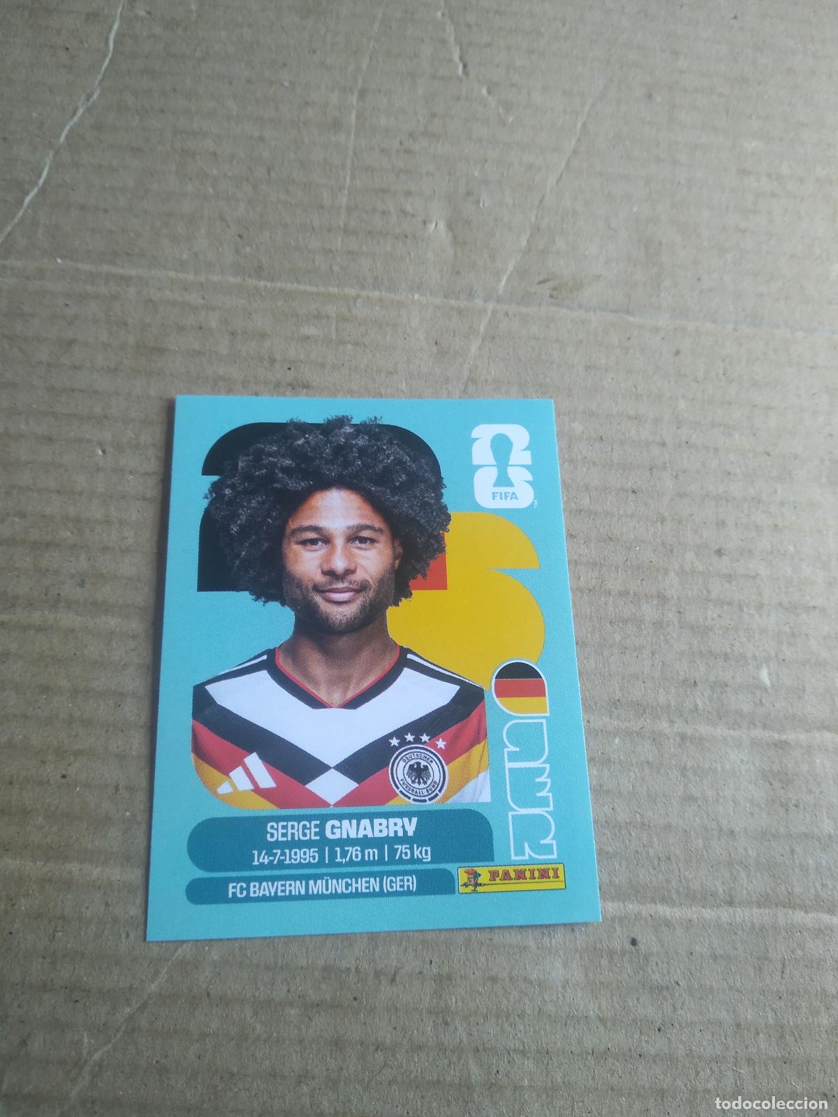 Cromos de Futebol: GER 16 SERGE GNABRY ALEMANIA CROMO FUTBOL PANINI MUNDIAL 2026 WORLD CUP COPA MUNDO