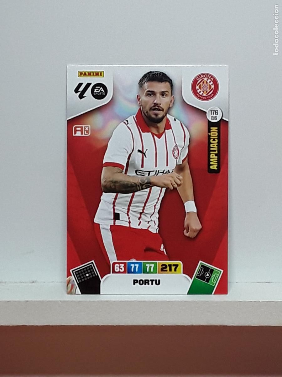 Cromos de Futebol: ADRENALYN 2025 2026 25 26 ALBUM PANINI LIGA N 176BIS 176 BIS GIRONA LIMITADA PORTU