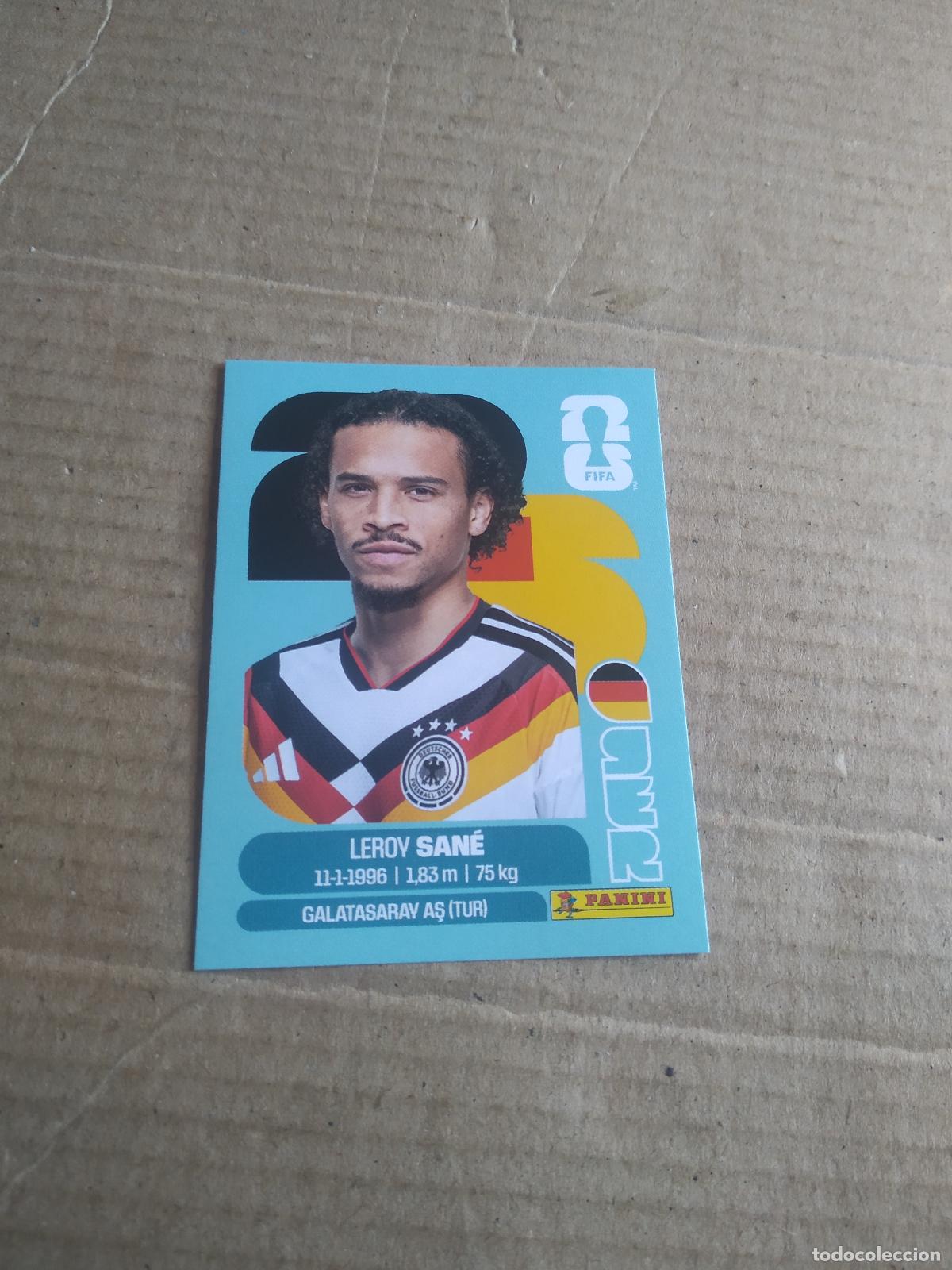 Cromos de f&uacute;tbol: GER 18 LEROY SANE ALEMANIA CROMO FUTBOL PANINI MUNDIAL 2026 WORLD CUP COPA MUNDO