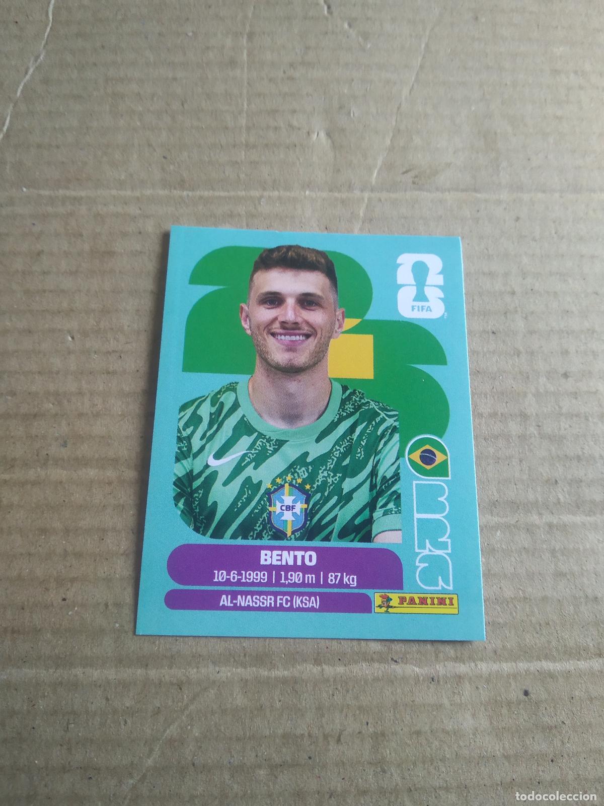 Cromos de f&uacute;tbol: BRA 3 BENTO BRASIL CROMO FUTBOL PANINI MUNDIAL 2026 WORLD CUP COPA MUNDO