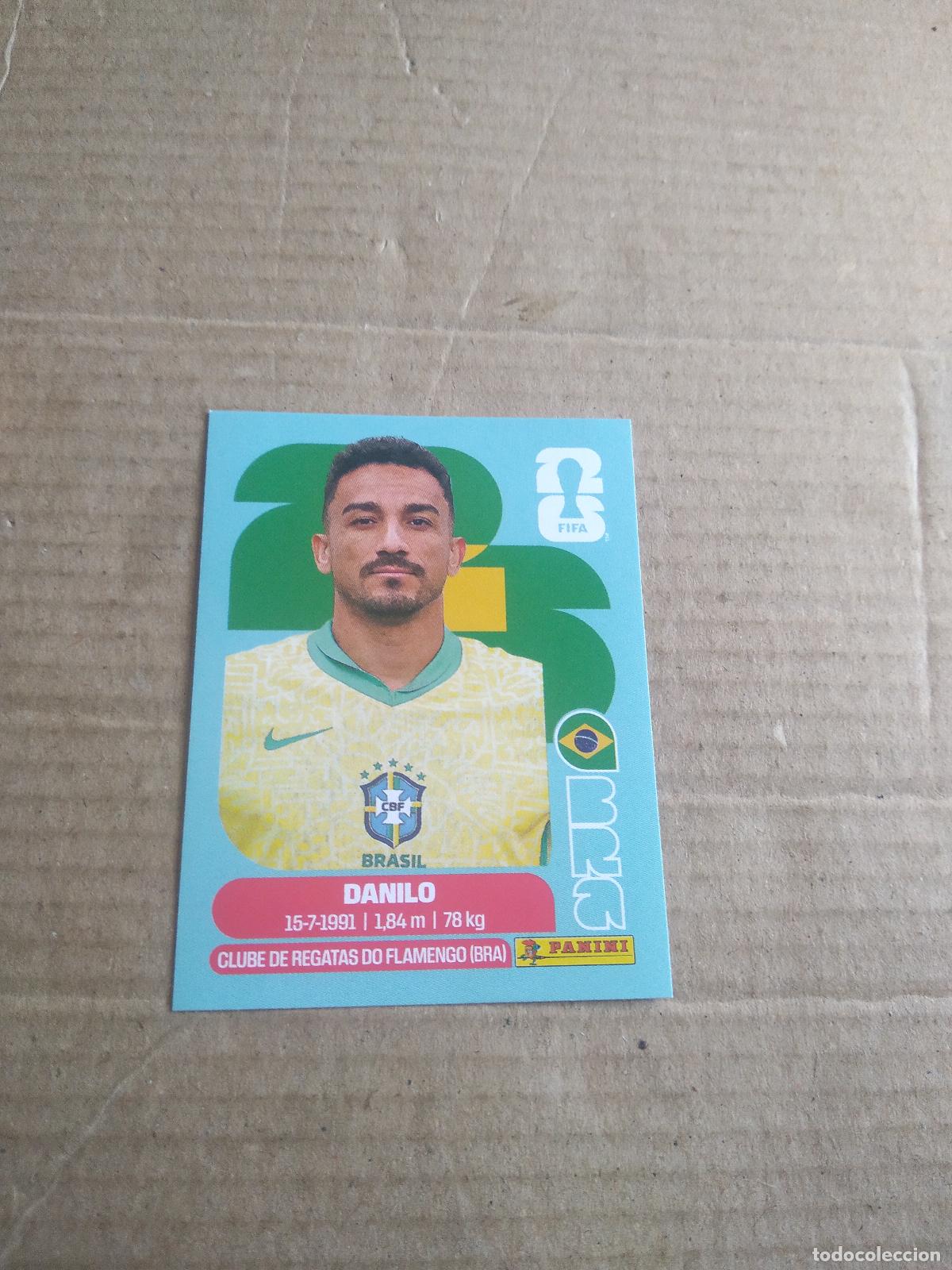 Cromos de f&uacute;tbol: BRA 7 DANILO BRASIL CROMO FUTBOL PANINI MUNDIAL 2026 WORLD CUP COPA MUNDO