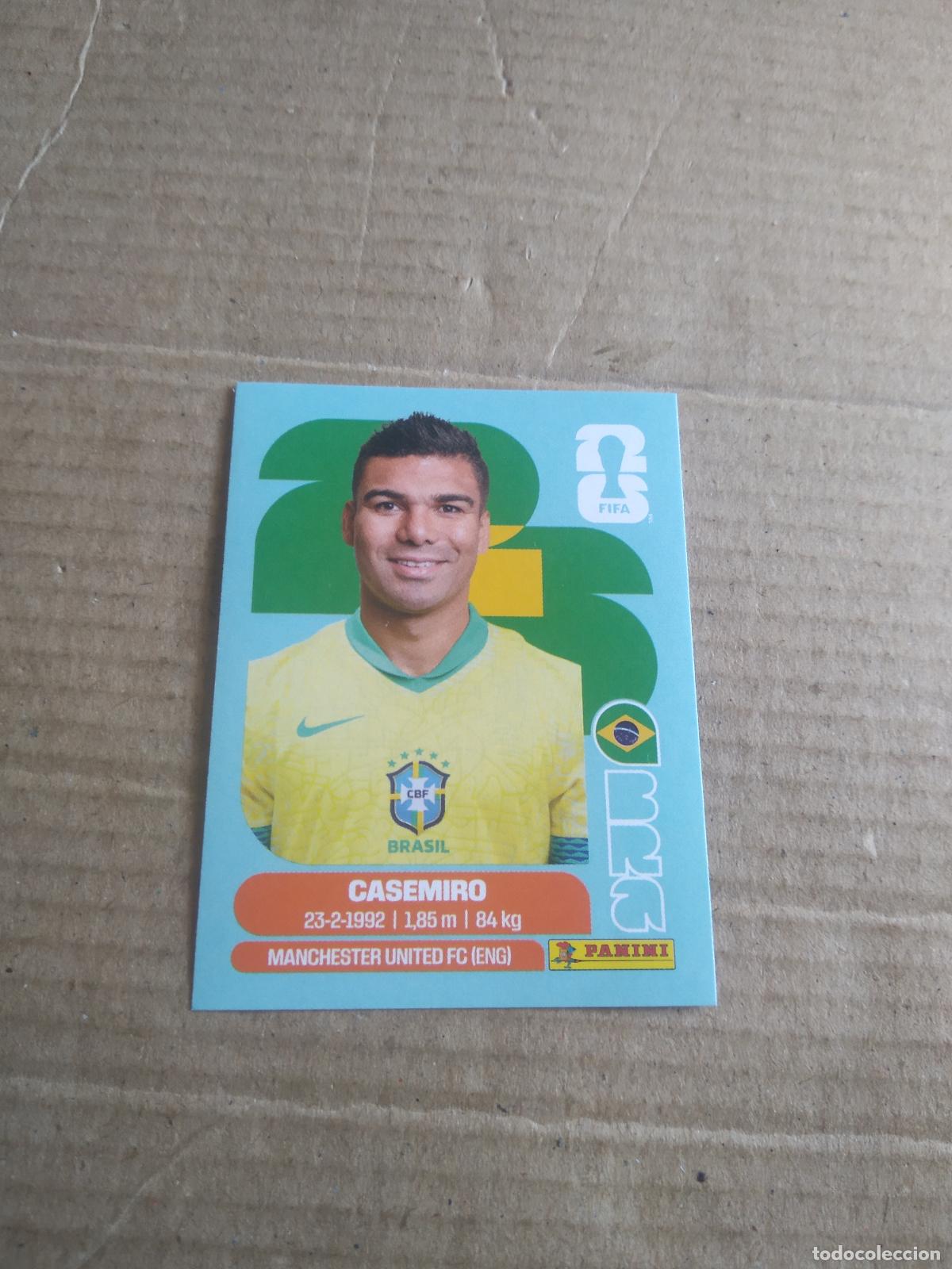 Cromos de f&uacute;tbol: BRA 10 CASEMIRO BRASIL CROMO FUTBOL PANINI MUNDIAL 2026 WORLD CUP COPA MUNDO