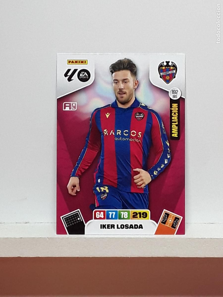 Figurine di Calcio: ADRENALYN 2025 2026 25 26 ALBUM PANINI LIGA N 192BIS 192 BIS LEVANTE LIMITADA IKER LOSADA