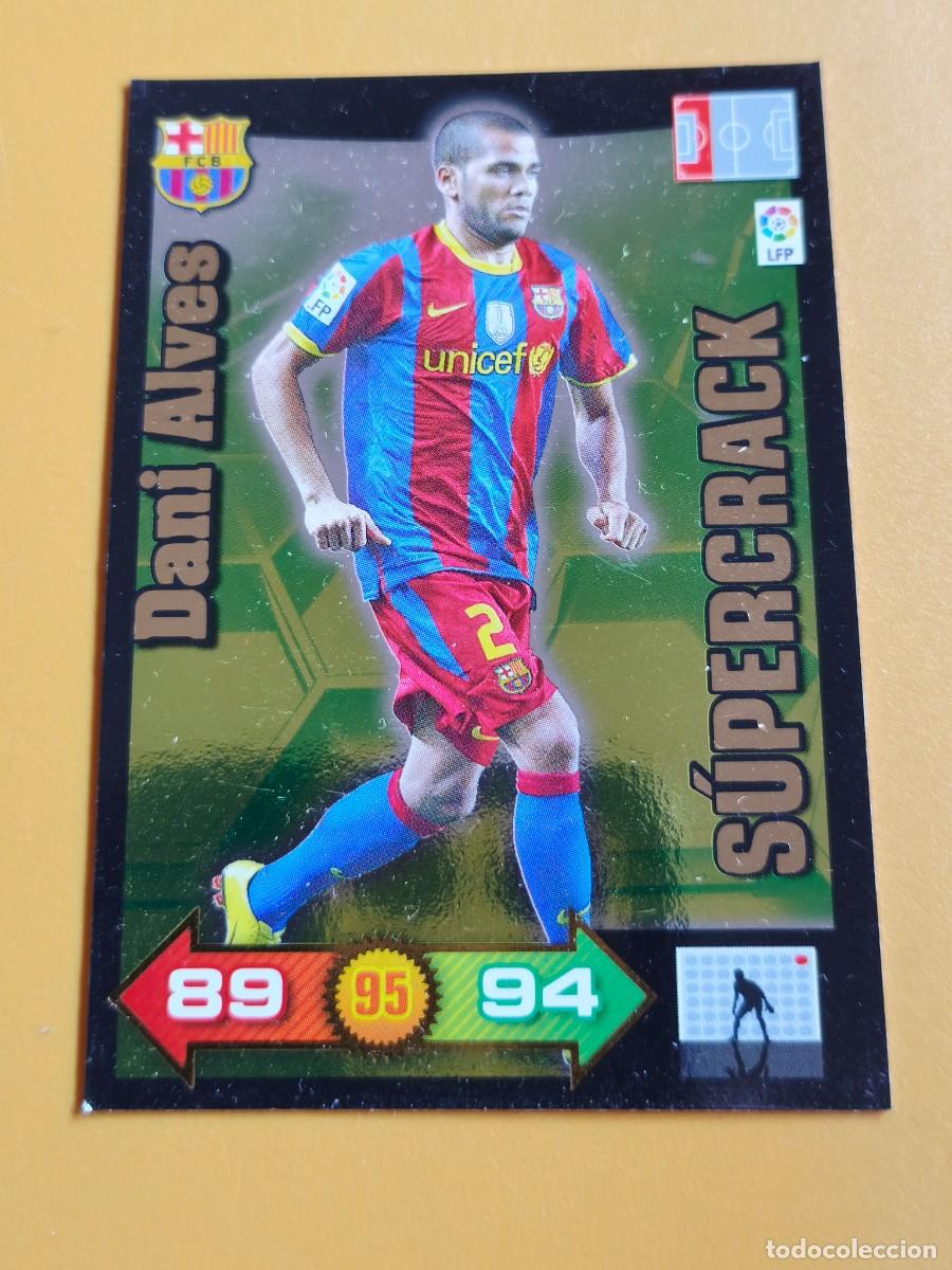 Figurine di Calcio: dani alves, 2010 11 supercrack