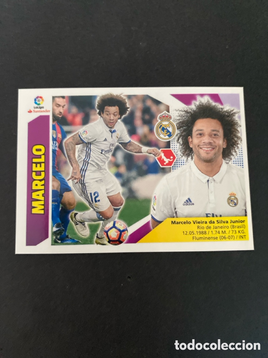 Cromos de f&uacute;tbol: Cromo liga 17/19 Real Madrid N*7