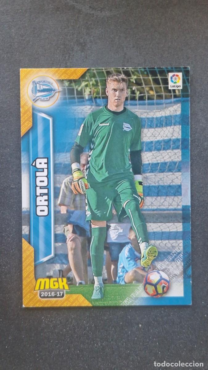 Cromos de f&uacute;tbol: L1 ORTOLA DEPORTIVO ALAVES 4 PANINI MEGACRACKS 2016 2017 16 17