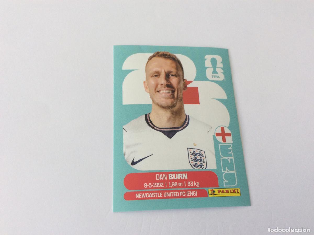 Cromos de f&uacute;tbol: ENG8 ENG 8 Dan Burn Inglaterra Sticker Cromo FIFA World Cup 2026 26 Panini Mundial