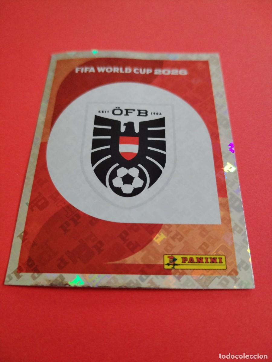 Cromos de f&uacute;tbol: CROMO MUNDIAL 2026 - AUSTRIA AUT 1