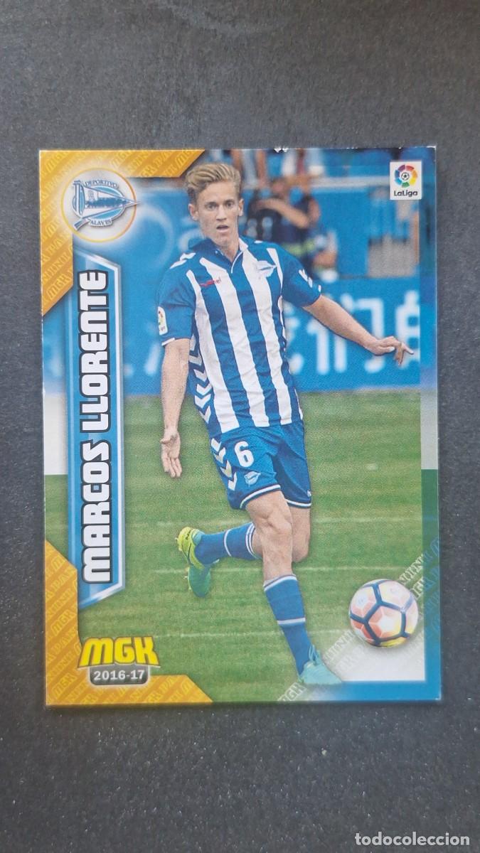 Cromos de f&uacute;tbol: L1 MARCOS LLORENTE DEPORTIVO ALAVES 10 PANINI MEGACRACKS 2016 2017 16 17