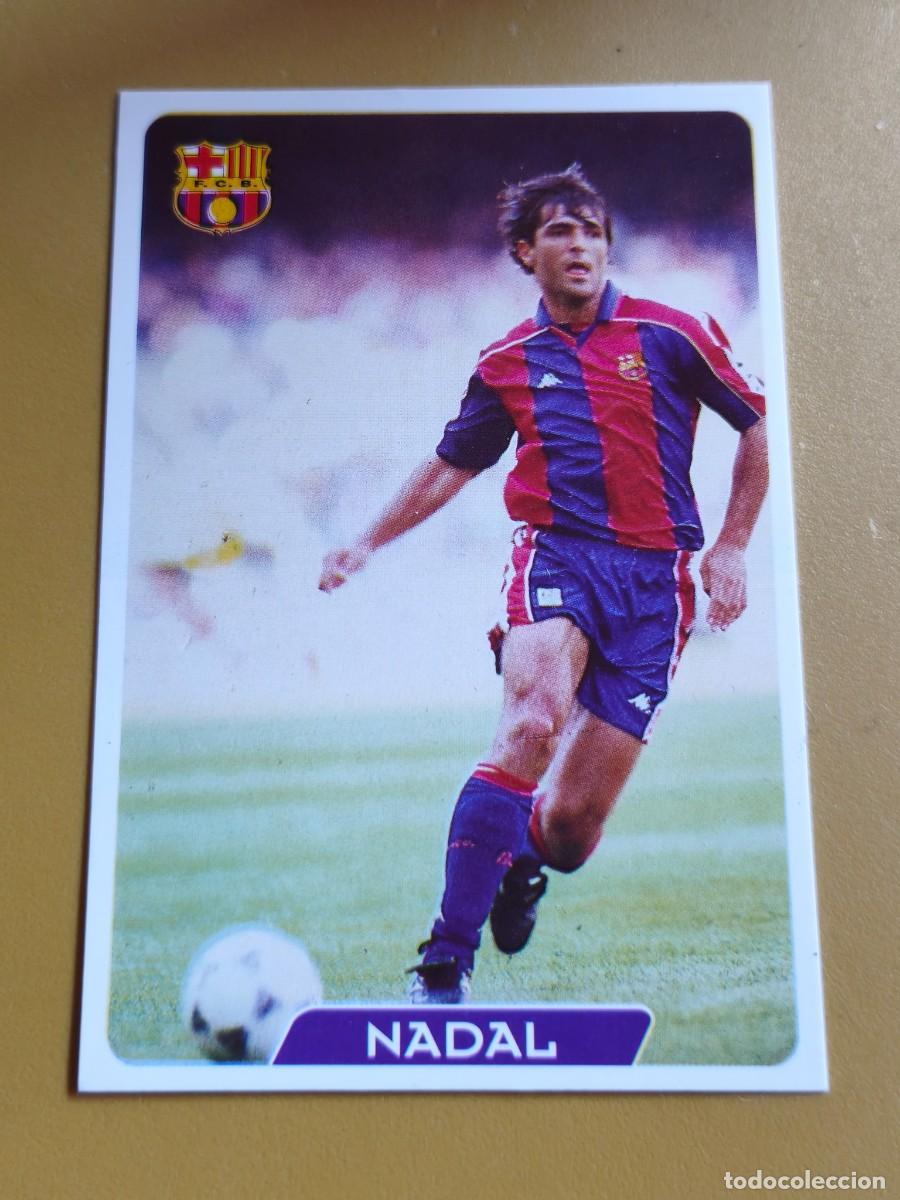 Cromos de f&uacute;tbol: nadal, 95 96 mundicromos