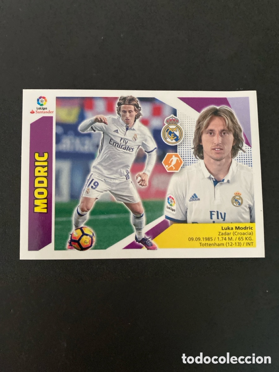 Cromos de f&uacute;tbol: Cromo liga 17/18 Real Madrid N*9A