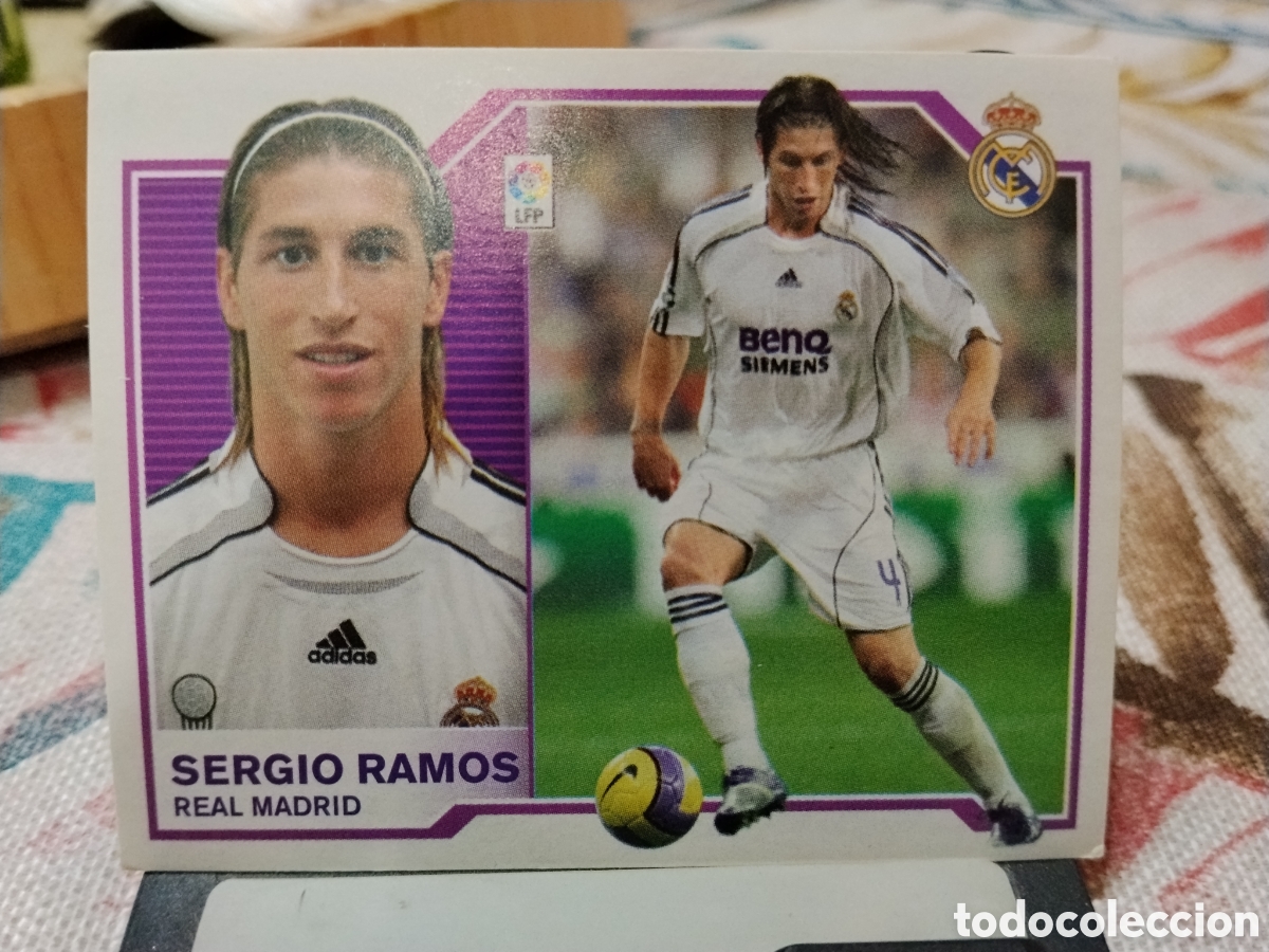 Cromos de f&uacute;tbol: Sergio Ramos - 2007/2008 - Colecciones