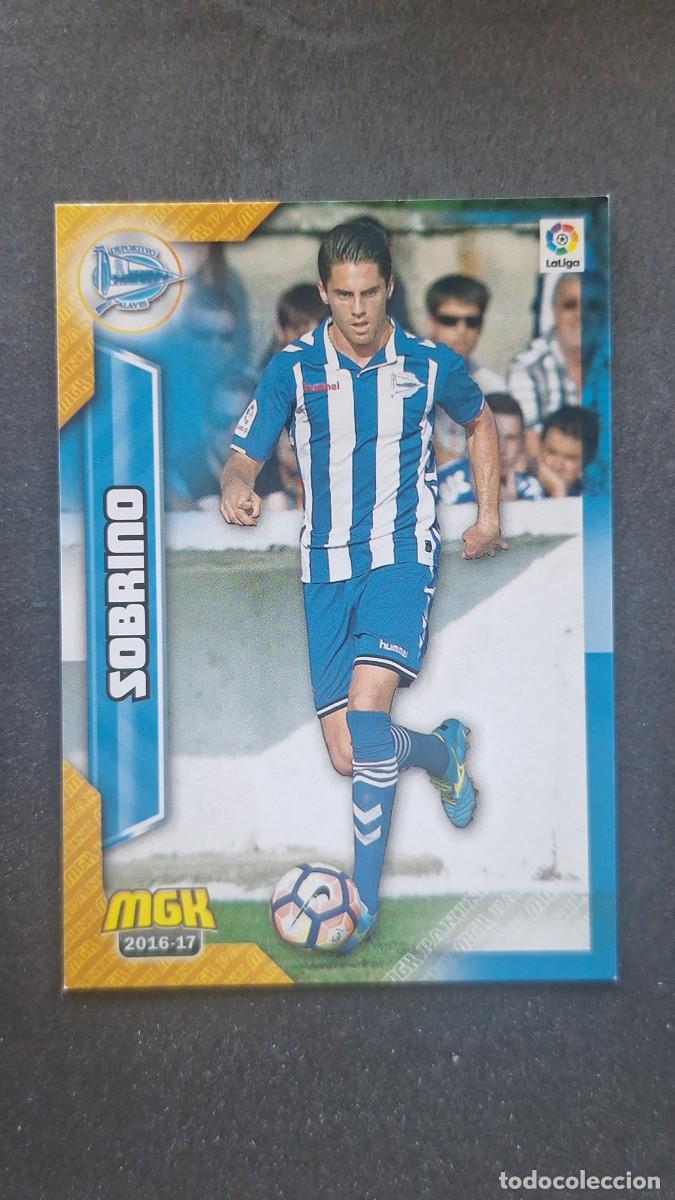 Cromos de f&uacute;tbol: L1 SOBRINO DEPORTIVO ALAVES 19 PANINI MEGACRACKS 2016 2017 16 17