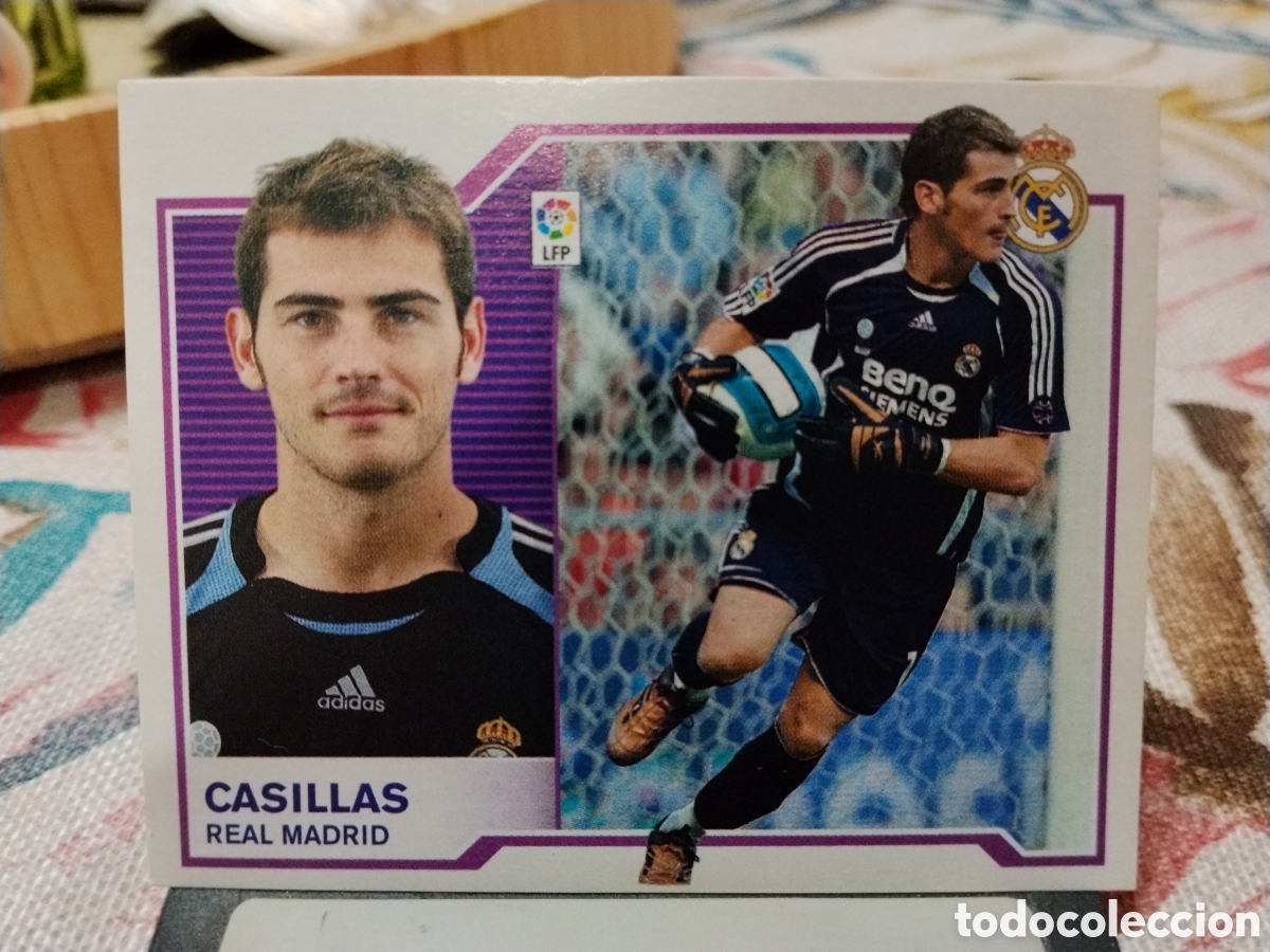 Cromos de f&uacute;tbol: Casillas - 2007/2008 - Colecciones este