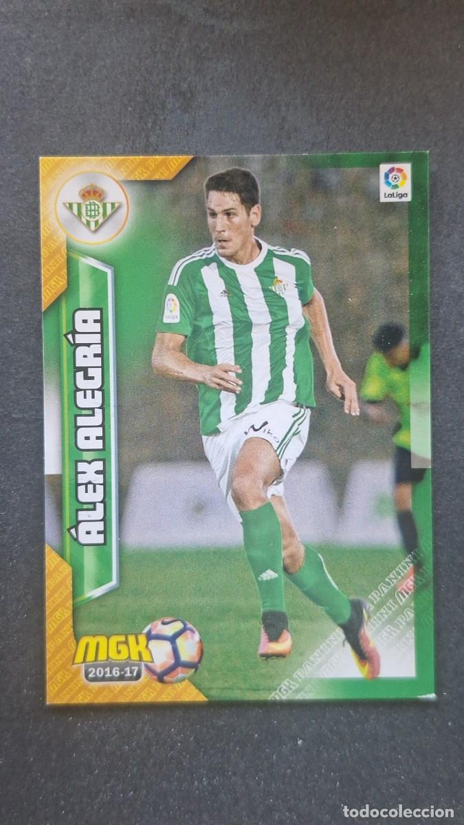 Cromos de f&uacute;tbol: L1 ALEX ALEGRIA REAL BETIS BALOMPIE 126 PANINI MEGACRACKS 2016 2017 16 17
