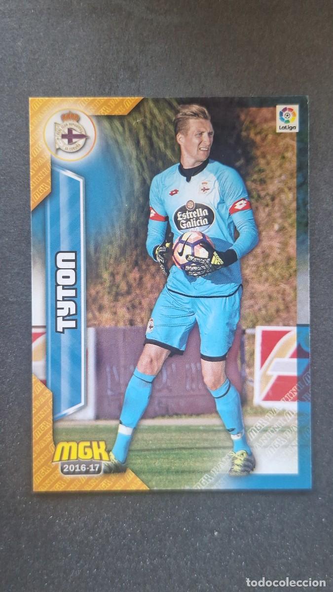 Cromos de f&uacute;tbol: L1 TYTON DEPORTIVO DE LA CORU&Ntilde;A 166 PANINI MEGACRACKS 2016 2017 16 17