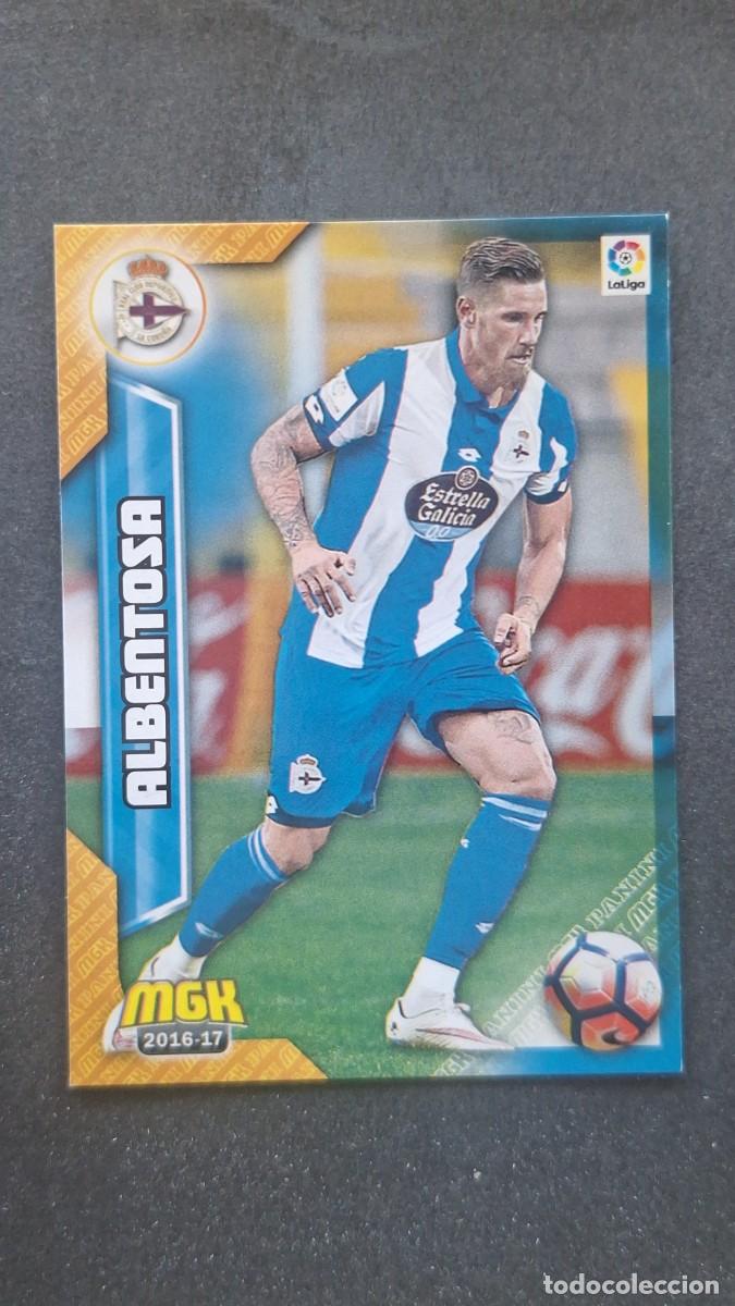 Cromos de f&uacute;tbol: L1 ALBENTOSA DEPORTIVO DE LA CORU&Ntilde;A 171 PANINI MEGACRACKS 2016 2017 16 17