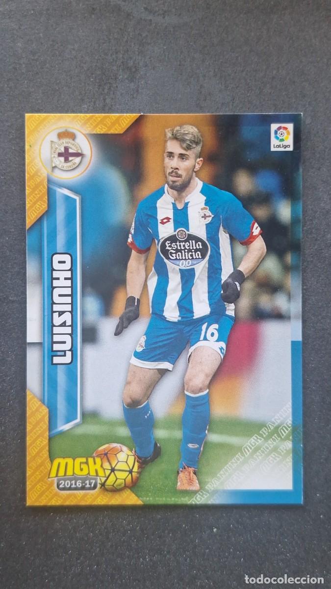 Cromos de f&uacute;tbol: L1 LUISINHO DEPORTIVO DE LA CORU&Ntilde;A 173 PANINI MEGACRACKS 2016 2017 16 17