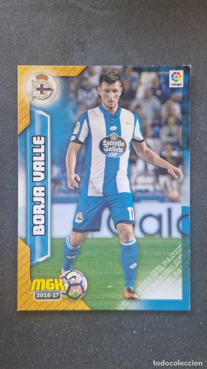 Cromos de f&uacute;tbol: L1 BORJA VALLE DEPORTIVO DE LA CORU&Ntilde;A 180 PANINI MEGACRACKS 2016 2017 16 17