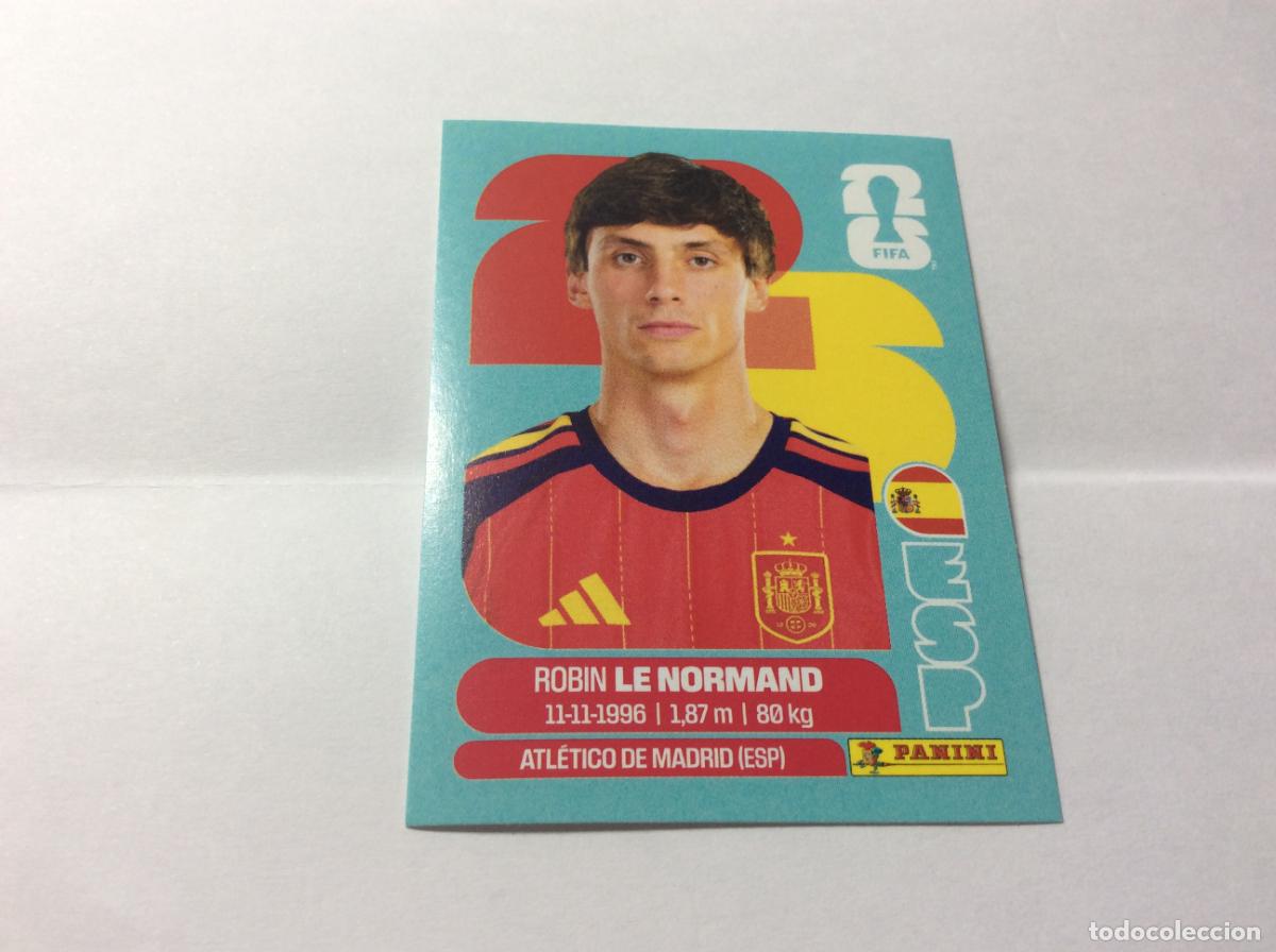 Cromos de f&uacute;tbol: ESP3 ESP 3 Robin Le Normand Espa&ntilde;a Sticker Cromo FIFA World Cup 2026 26 Panini Mundial