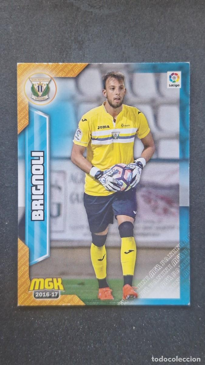 Cromos de f&uacute;tbol: L1 BRIGNOLI C. D. LEGANES 301 PANINI MEGACRACKS 2016 2017 16 17