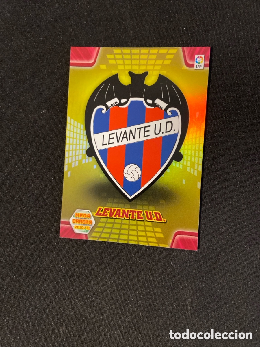 Cromos de f&uacute;tbol: ESCUDO 145 (LEVANTE) MEGA