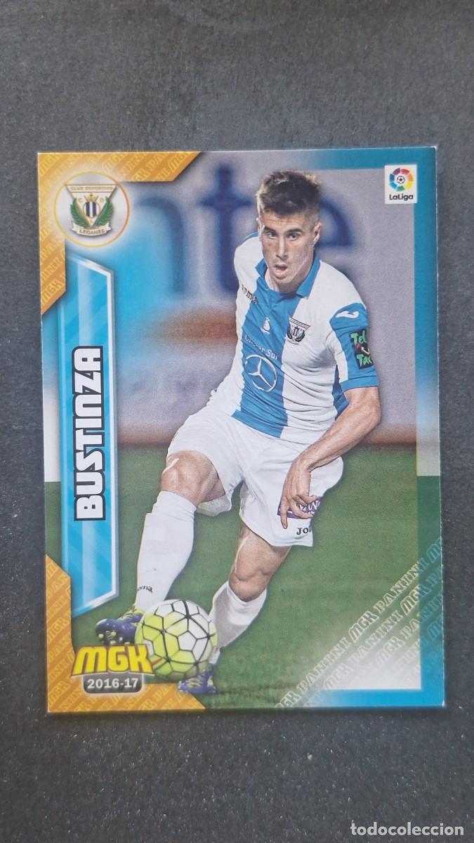 Cromos de f&uacute;tbol: L1 BUSTINZA C. D. LEGANES 303 PANINI MEGACRACKS 2016 2017 16 17