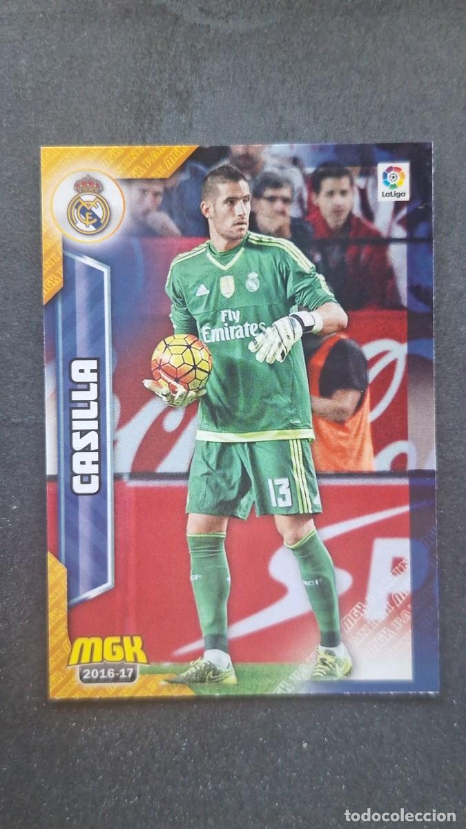 Cromos de f&uacute;tbol: L1 CASILLA REAL MADRID 328 PANINI MEGACRACKS 2016 2017 16 17