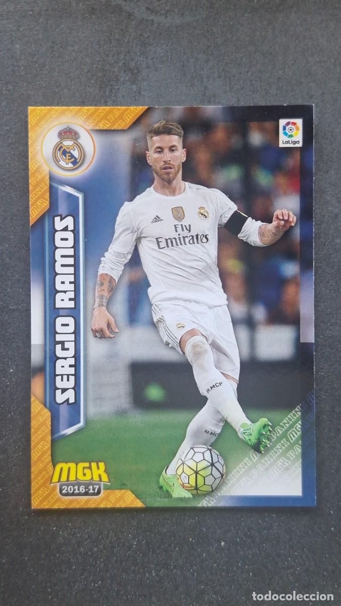 Cromos de f&uacute;tbol: L1 SERGIO RAMOS REAL MADRID 332 PANINI MEGACRACKS 2016 2017 16 17