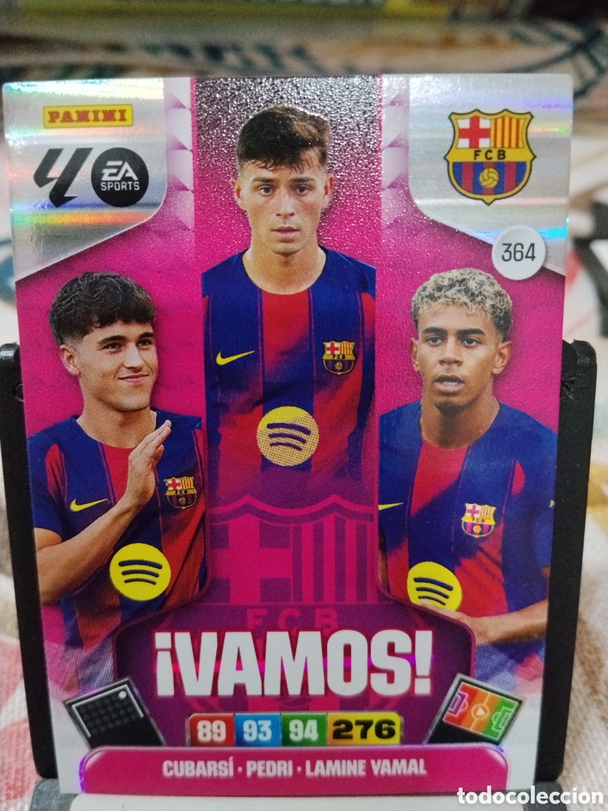 Cromos de f&uacute;tbol: &iexcl;Vamos! Fc Barcelona - Adrenalyn XL 25/26