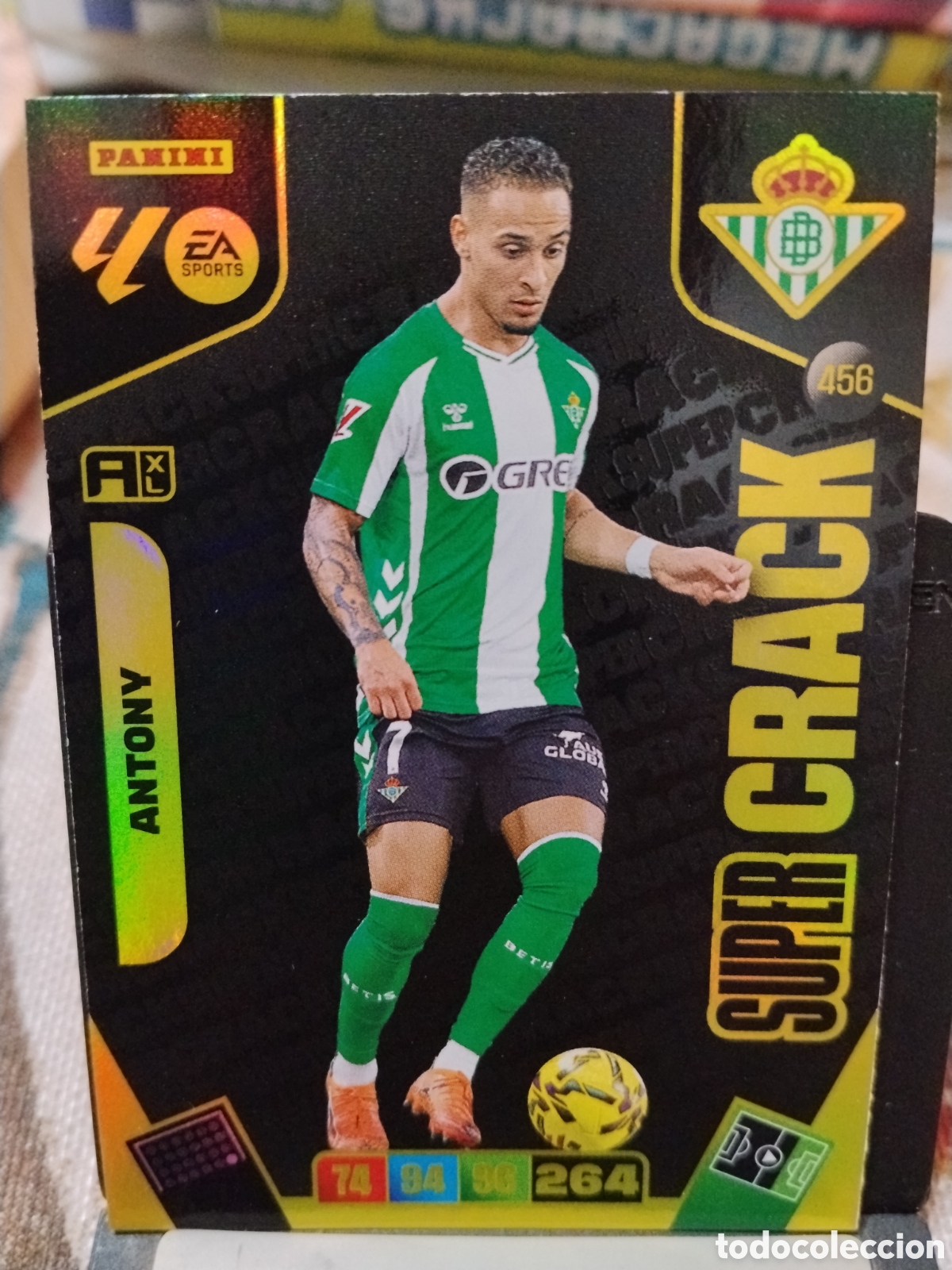 Cromos de f&uacute;tbol: Antony - Super Crack- Adrenalyn XL 25/26