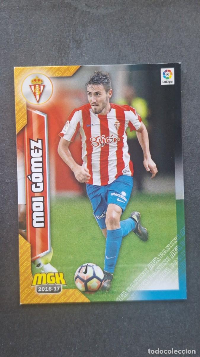 Cromos de f&uacute;tbol: L1 MOI GOMEZ SPORTING DE GIJON 476 PANINI MEGACRACKS 2016 2017 16 17